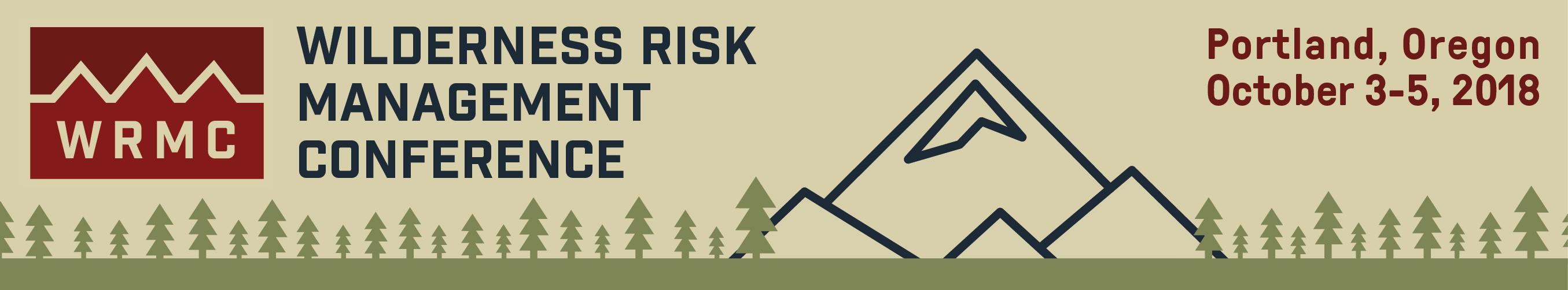 Wilderness Risk Management Conference 2018 Banner