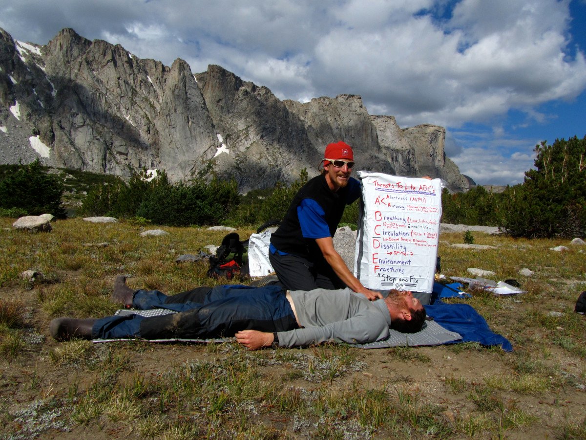 Teaching wilderness first aid—in the wilderness