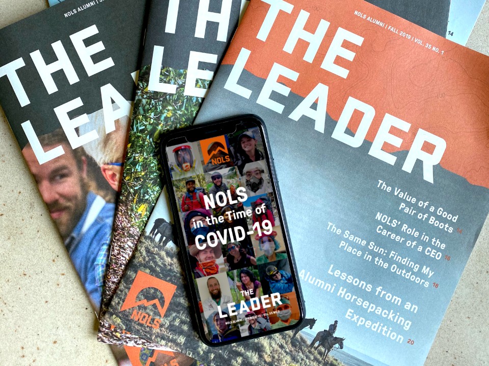 Leader magazine print and digital covers