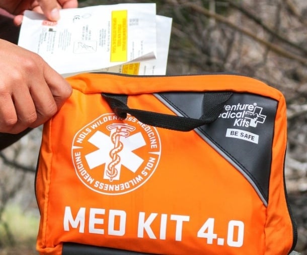 A NOLS first aid kit