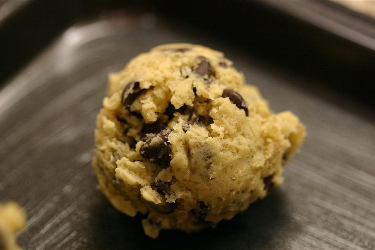 Ball of cookie dough