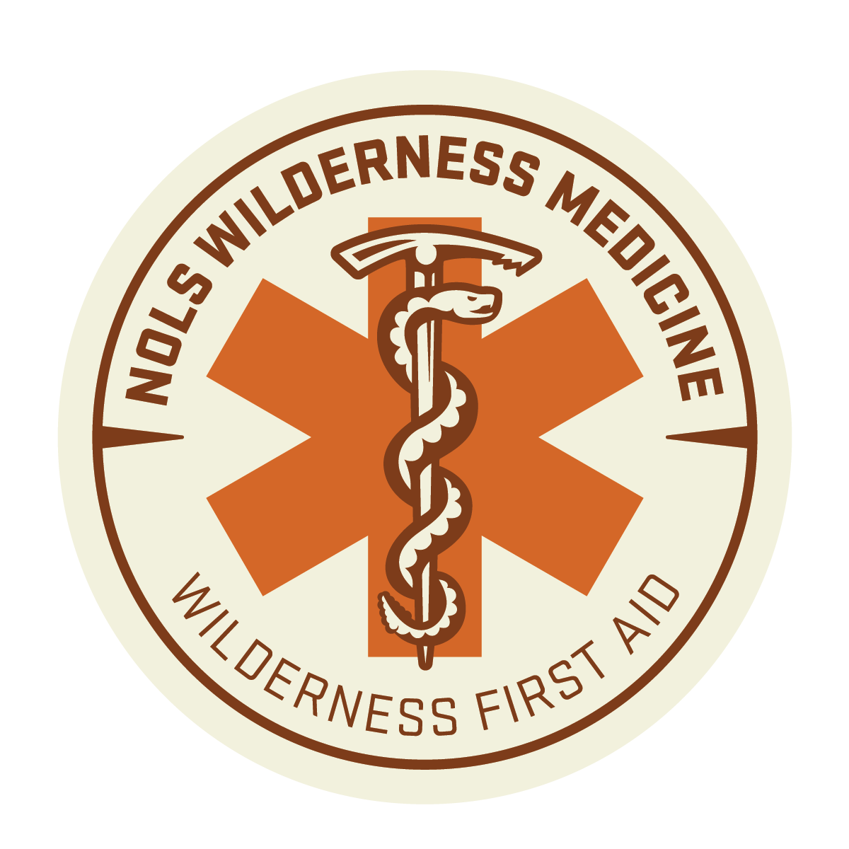 Wilderness First Aid Badge from NOLS Wilderness Medicine