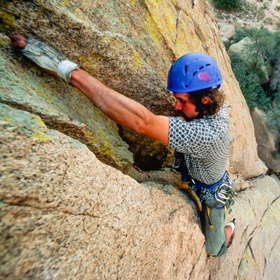 Click to learn more about the rock climbing skill